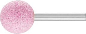 PFERD TOOLS STEEL EDGE Schleifstift Kugel A30 für Stahl und Stahlguss, Farbe: Pink, Durchmesser: 25 mm, Schaft-Ø: 6,3 mm - Bild 1