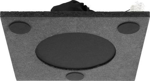 Monacor EDL-310L ELA-Einbaulautsprecher 10W 100V Schwarz - Bild 1