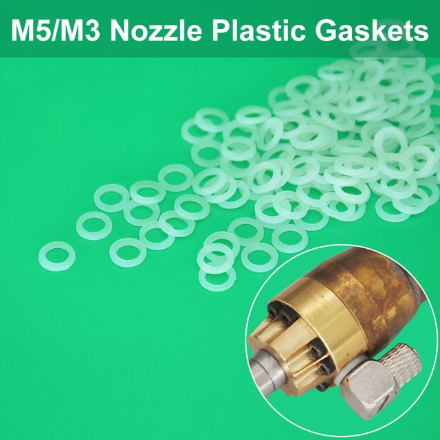 MOTIVE-RC Hydraulische Düse Kunststoff Dichtungen, 50-teiliges Set - Bild 1