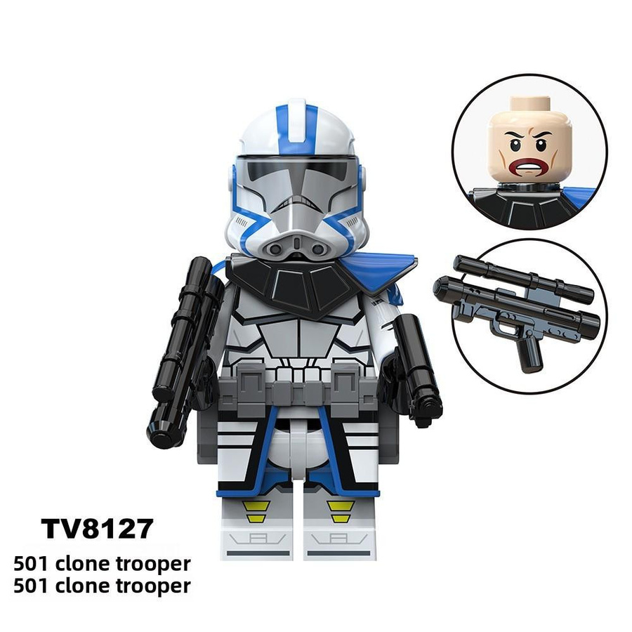 NovaGlade Star Wars Darth Vader Klonkrieger Baustein Mann ab 3 Jahren - Bild 2