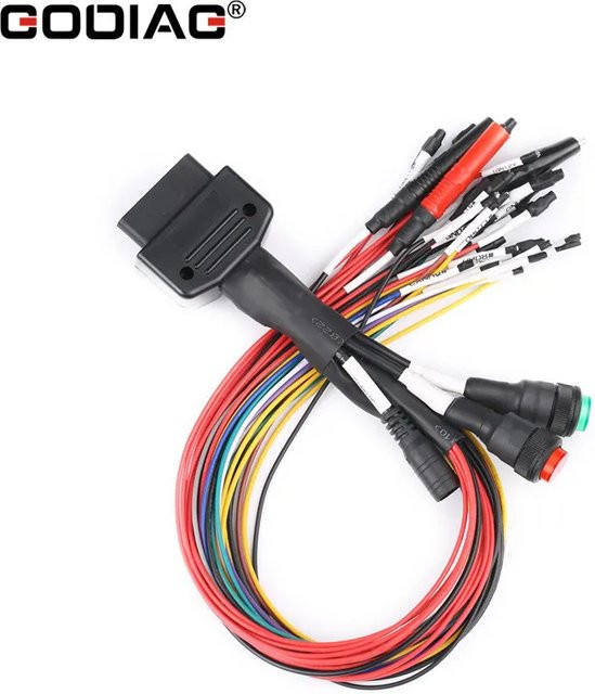 GODIAG Breakout Tricore-Kabel OBD2-Jumper-Autodiagnosetool zur ECU-Programmierung in Multicolor - Bild 1