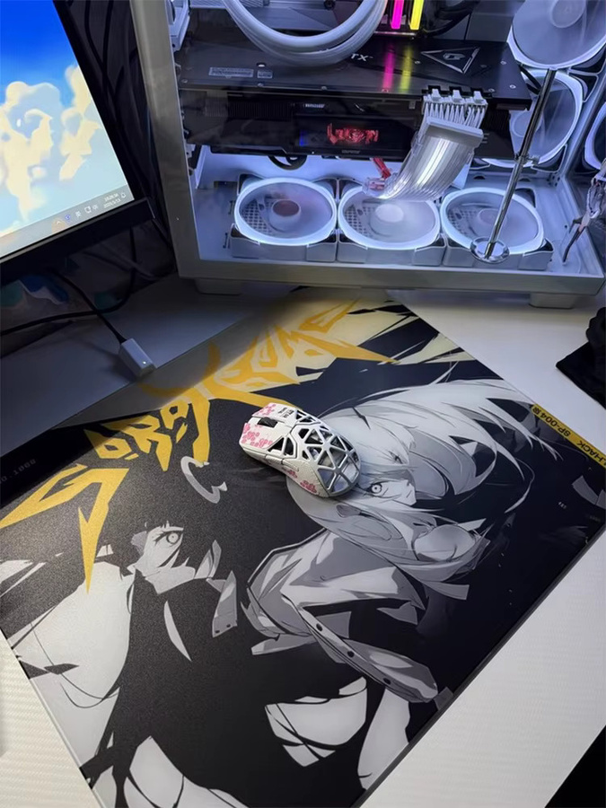 Skypad SORA Upgrade Glas-Gaming-Mauspad YUME Schreibtischunterlage Multicolor - Bild 3