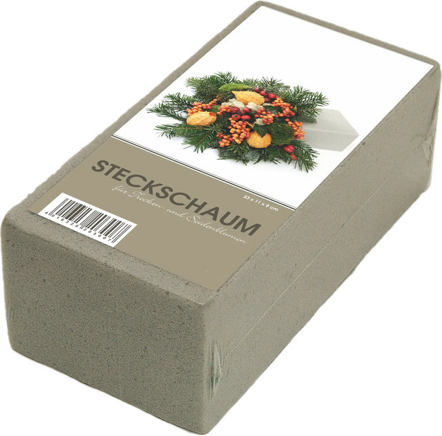 Aplanta Trockensteckmasse Trockenschaumziegel für Kunstblumen - Bild 1