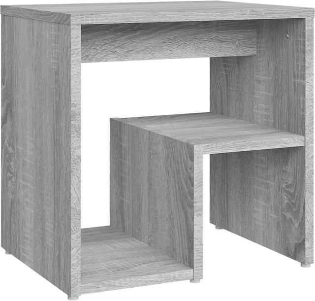 vidaXL Nachttisch aus Holzwerkstoff in Grau, B/T/H: 40 x 30 x 40 cm - Bild 1