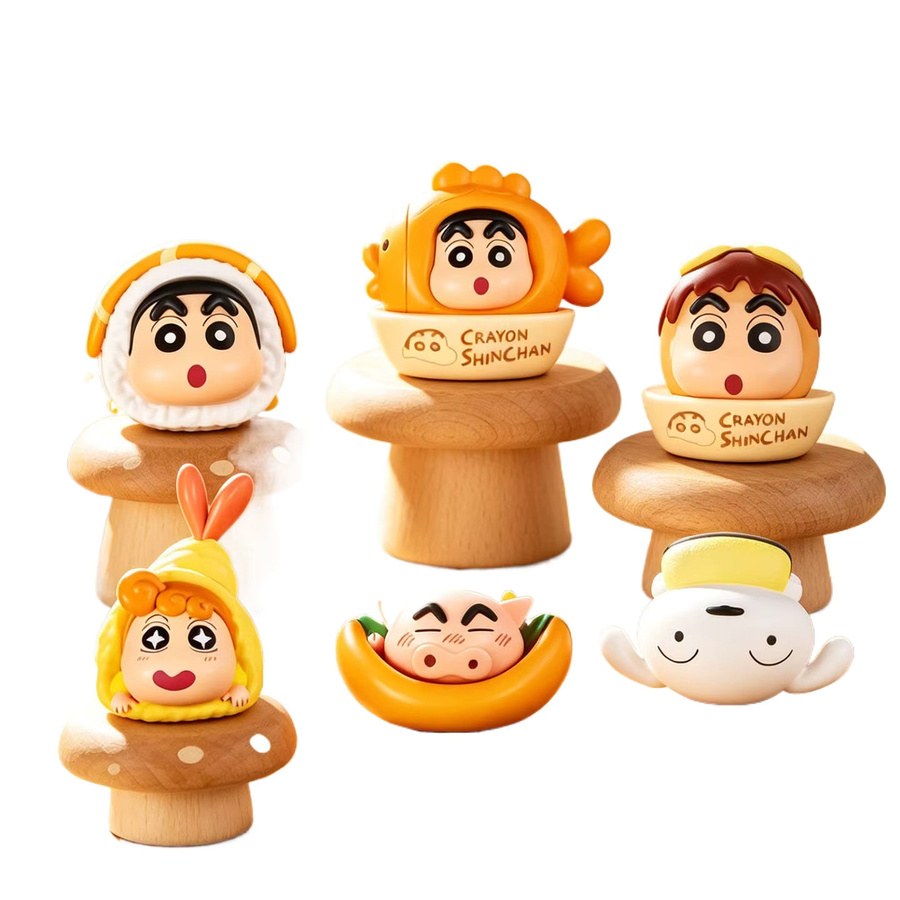 52TOYS Crayon Shinchan Japanische Küche, Mini-Figur, Blindbox - Bild 2