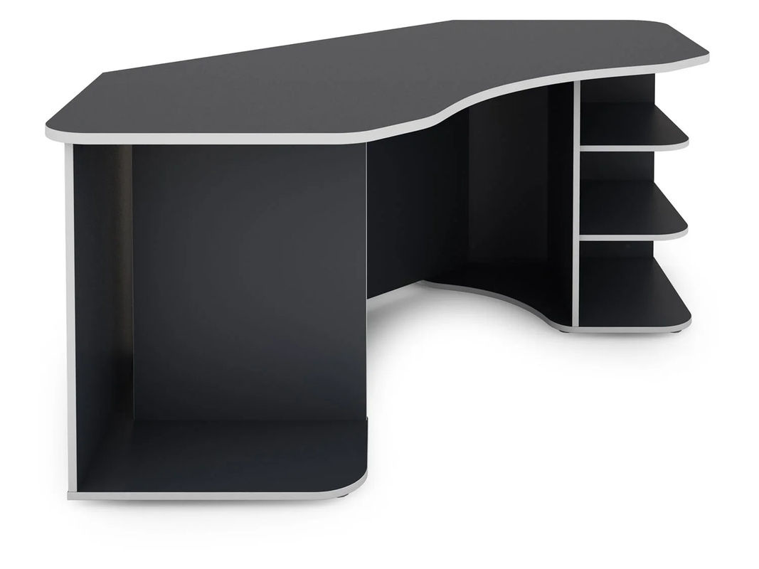 byLIVING Schreibtisch THANATOS modern in Anthrazit und Weiß, B/H/T: 198 x 76 x 85 cm - Bild 2