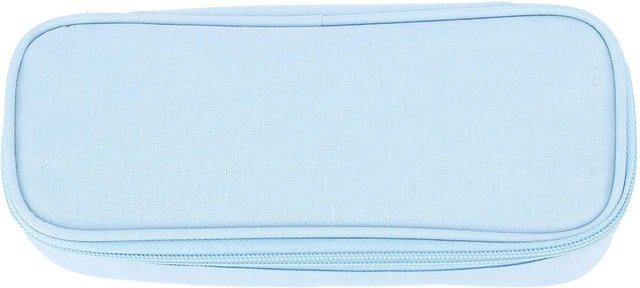 DIYelecs Federmäppchen in Blau mit Netztasche für Schüler und Erwachsene - Bild 1