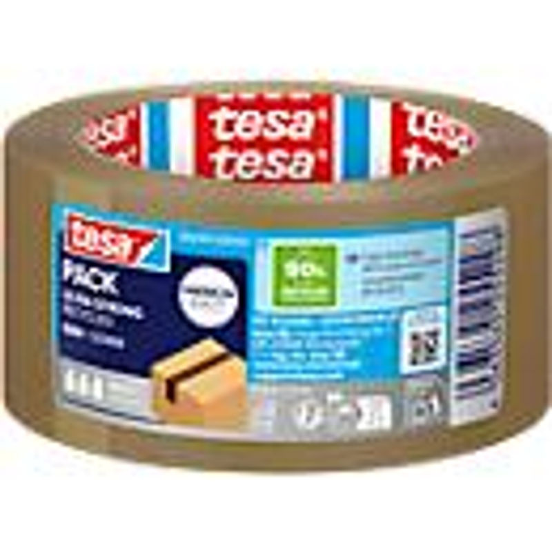 tesapack Eco & Ultra Strong Packband von tesa in Braun, Breite: 50 mm, Länge: 66 m - Bild 3