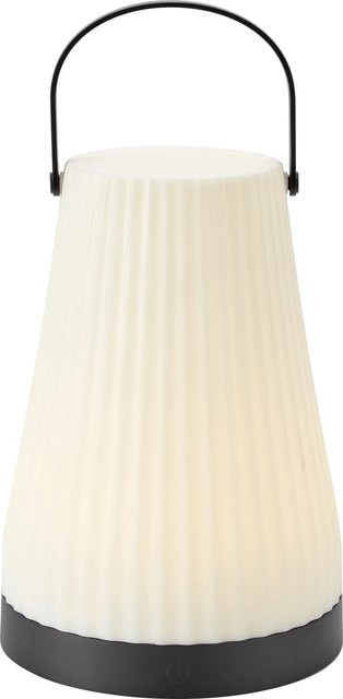 LED-Akku-Tischleuchte Sepino Schwarz-Weiß mit Touch-Funktion, Ø 13 cm x 24,5 cm Höhe - Bild 1