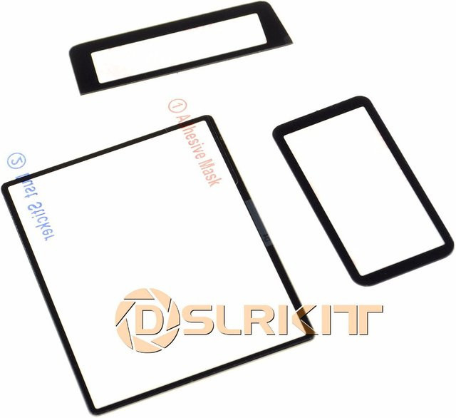 GGS LARMOR Displayschutz Glas für Nikon D4, 0,3 mm, transparent - Bild 1