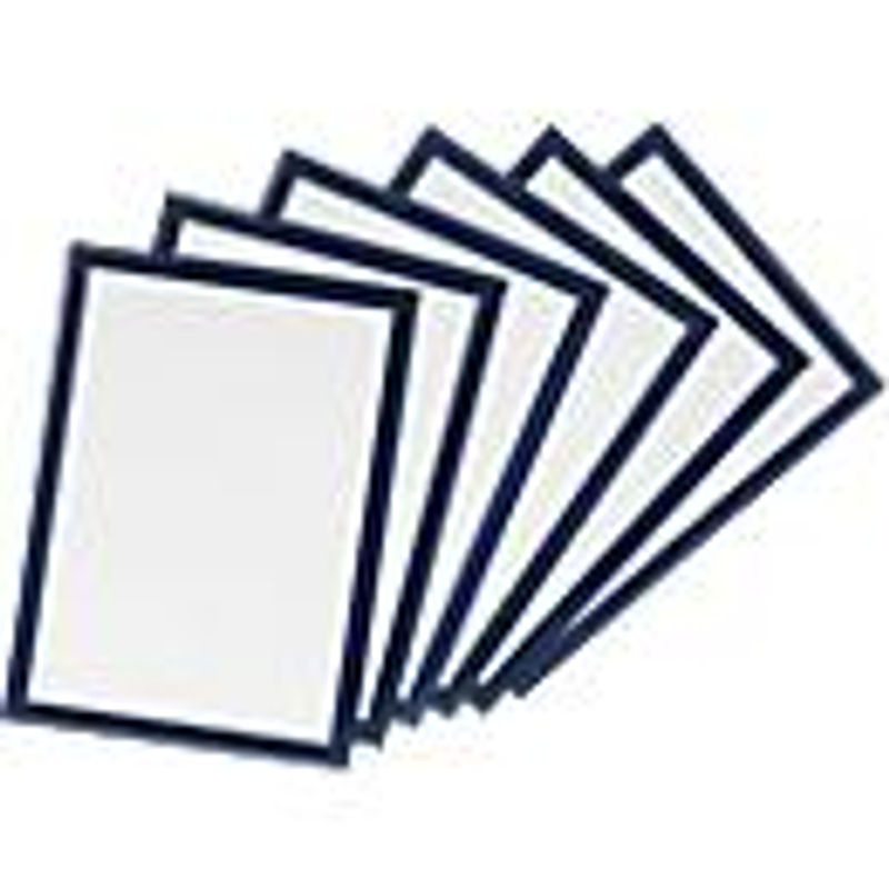 Durable Inforahmen Duraframe DIN A3, blau, 6er Set mit aufklappbarer Front zur Wandmontage - Bild 2