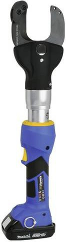 Klauke ESM50CFM Hydraulischer Schneidkopf 18V mit 1.4Ah Li-Ion Akku in Blau - Bild 1
