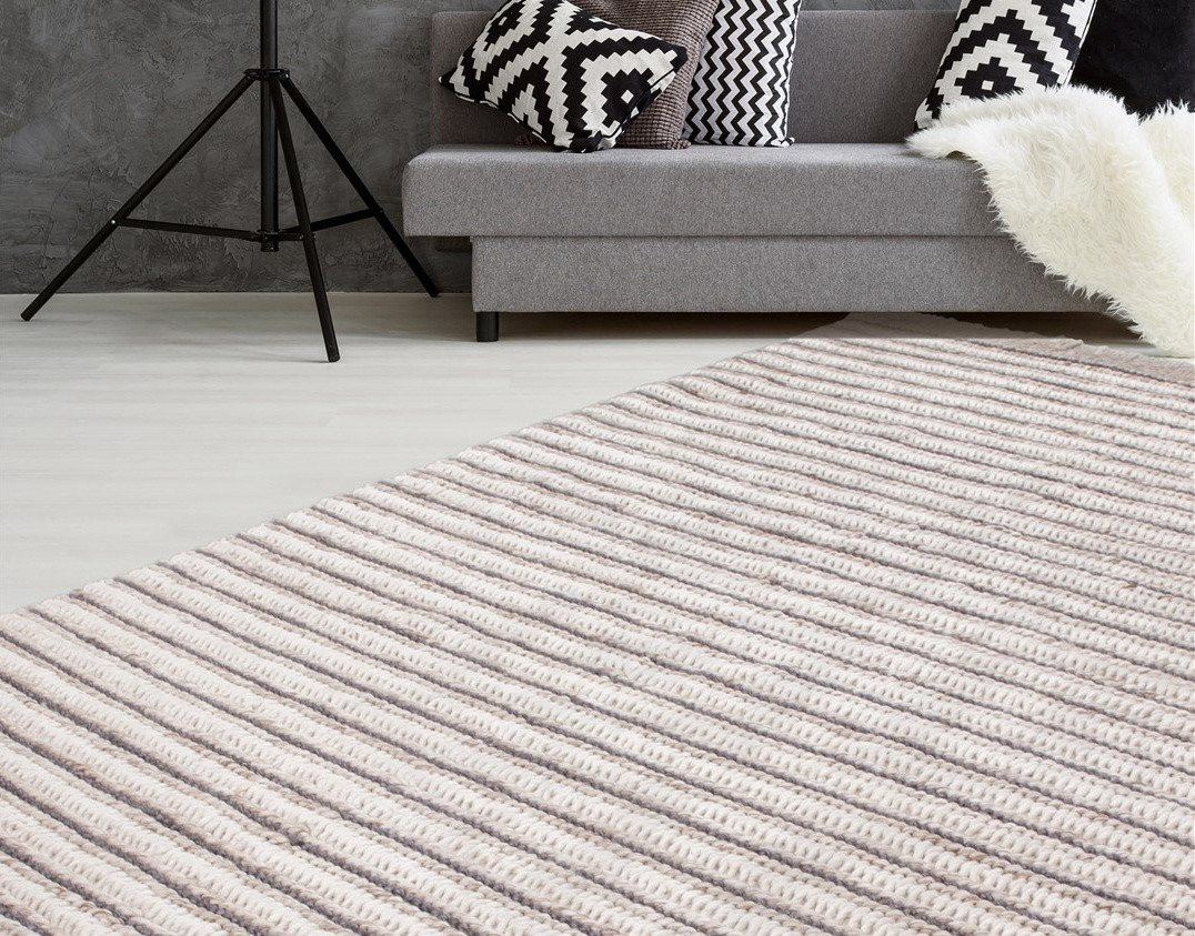 Kayoom Teppich Natura 210 in Natural/Creme, rechteckig, Höhe: 2 cm - Bild 1