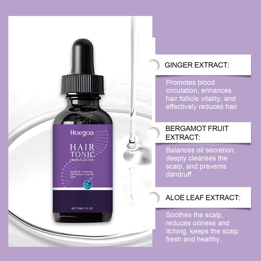HOEGOA Haarwuchsessenz Serum, Unisex - Bild 2