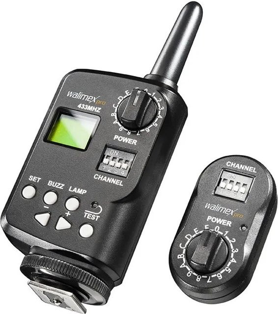 Walimex Pro Funkauslöser-Set Operator USB Plus in Schwarz mit USB-C Anschluss - Bild 1
