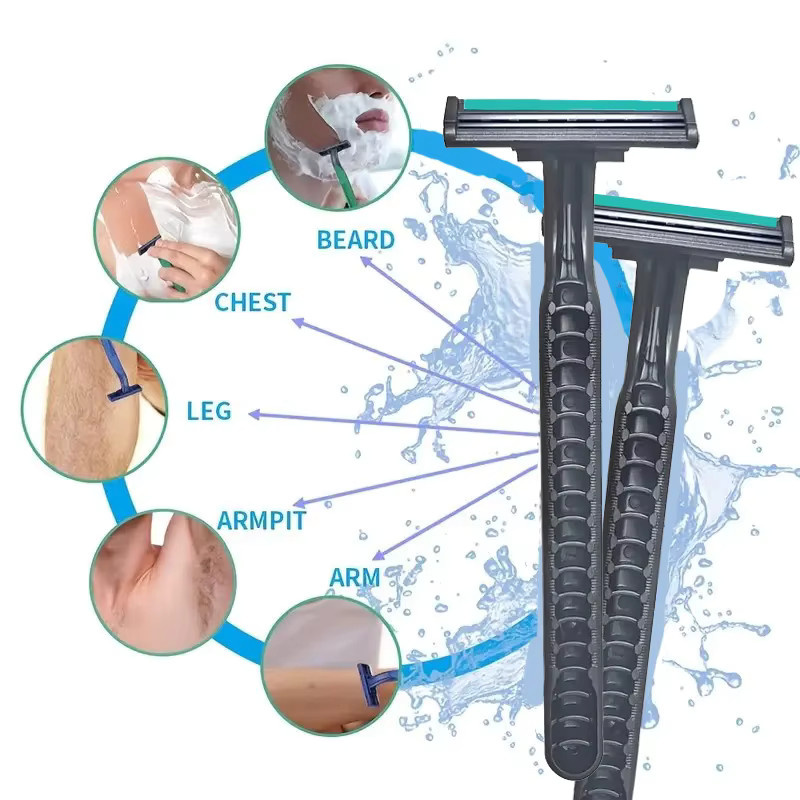 SHAPU Blades Einweg-Rasierer, 2-lagig, Unisex - Bild 2