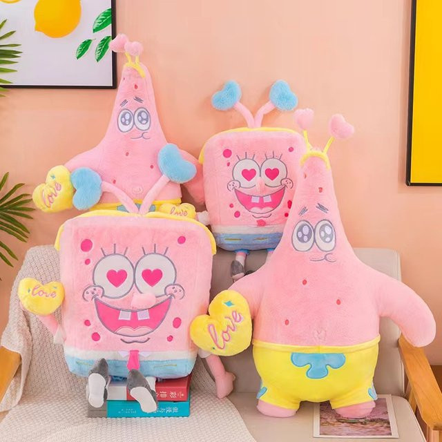 Potdemiel SpongeBob Schwammkopf Patrick Star Puppe, Plüschtier - Bild 1