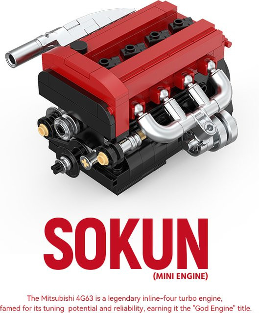 XQ Mini-Motoren-Bausatz, Modellbausteine, Set - Bild 1