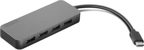 Lenovo USB-C auf 4-Port USB-A Kombi-Hub in Eisen-Grau - Bild 1