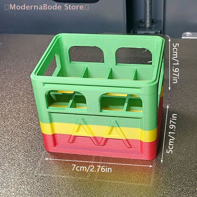 Hoeaden Stapelbarer Batterie-Organizer für AAA, AA, 9V, CR2032 und CR2025 in Mehrfarben - Bild 1