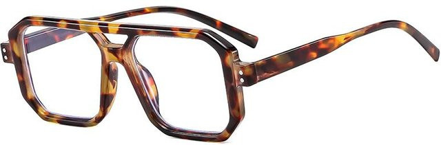 Dress U Up Fashion Sonnenbrille Square, Vollrand, Kunststoff, Schwarz Gelb, Damen - Bild 1
