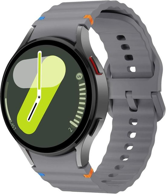 RMUTANE Uhrenarmband Silikon, grau, Unisex - Bild 1