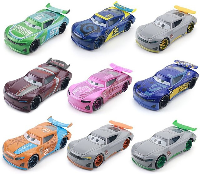 TAKARA TOMY Disney Next-Generation Race Cars, Fahrzeuge - Bild 1