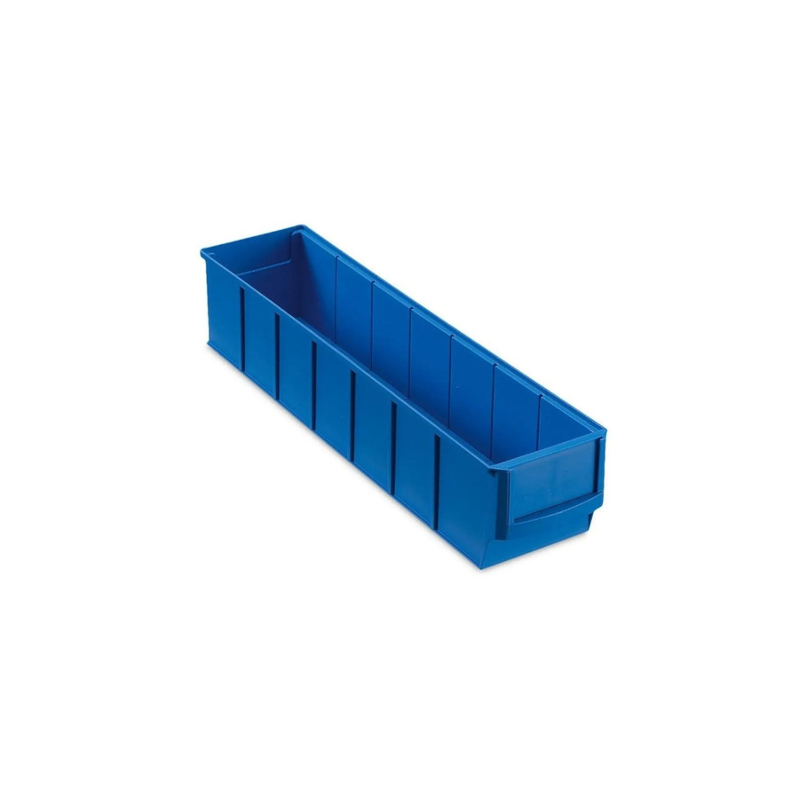 PROREGAL SparSet 10x Blaue Industriebox 400 S Sortimentskasten aus Kunststoff, H x B x T: 8,1 x 9,1 x 40 cm - Bild 2