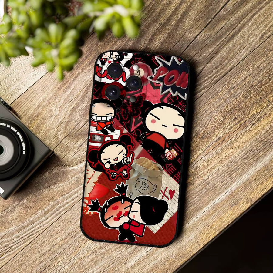 Pucca Garu Handyhülle für Apple iPhone 11 bis 17 Pro Max Plus Mini aus weichem TPU in Mehrfarbig - Bild 5