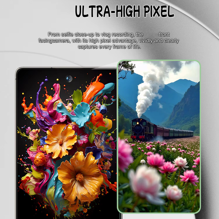 VIQEE 26S Ultra Smartphone 5G mit 256 GB Speicher, 6,6 Zoll Display, Stylus-Stift und GPS in Weiß - Bild 3