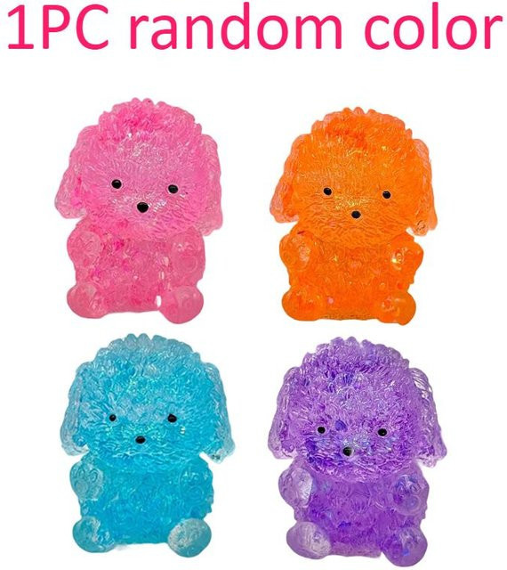 BC Pet Supplies Squishy Teddy Malz, Fidget Spielzeug, Welpen, orange - Bild 1