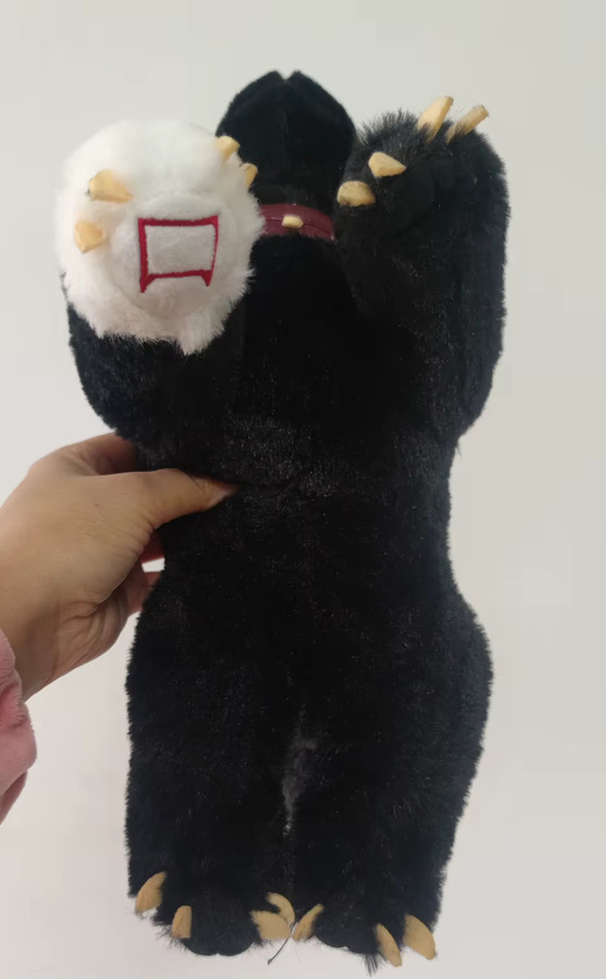 MINISO Krieger Katzen Holly leaf, Plüsch, Schwarz - Bild 3