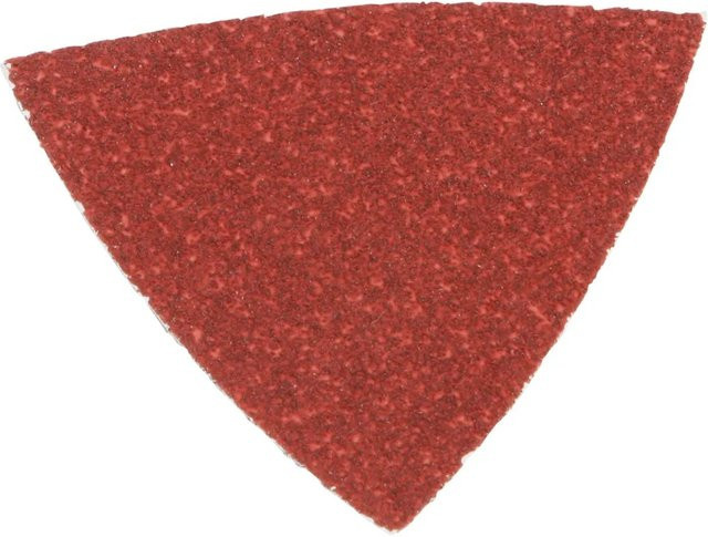 LUX-TOOLS Haftdreiecke für Black+Decker Versaschleifer K60 in Schwarz und Rot für Holz und Metall - Bild 1