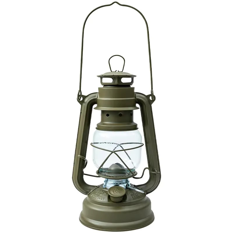 GO PEAK Retro Outdoor Handlampe Tragbare Camping Kohle Öl Lampe - Bild 4