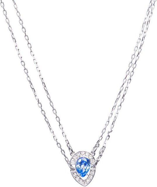 Swarovski Halskette, Kristall, Blau, Damen - Bild 1