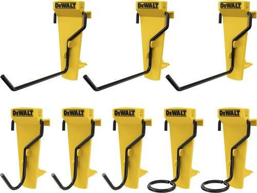 DeWalt DWST82816-0 Hakenset 8-teilig in Gelb mit integriertem Aufbewahrungssystem - Bild 1