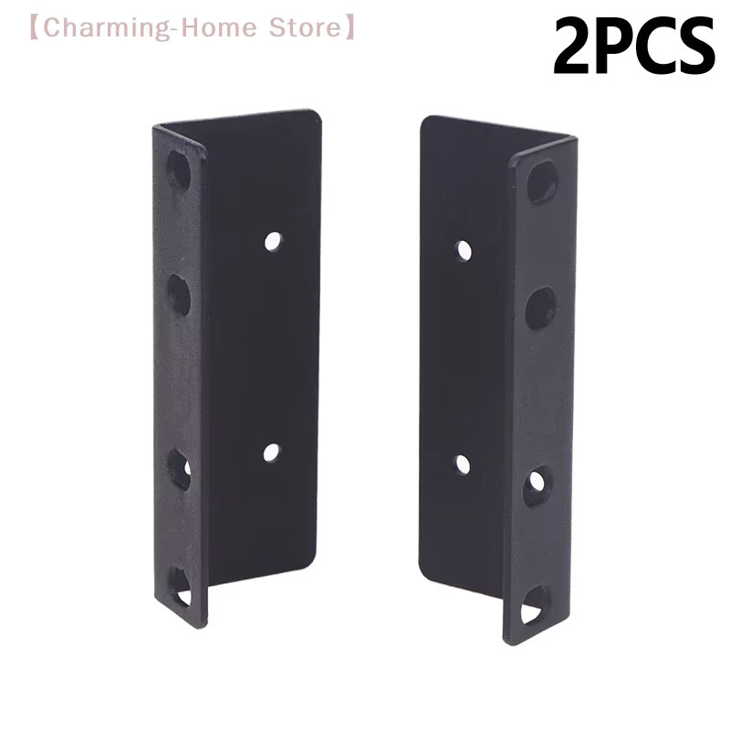 SHIDWJ Rack-Montagehalterung für NVR-Netzwerk-Videorecorder, hängende Halterung in Schwarz, passend für 1U/1,5U/2U - Bild 2
