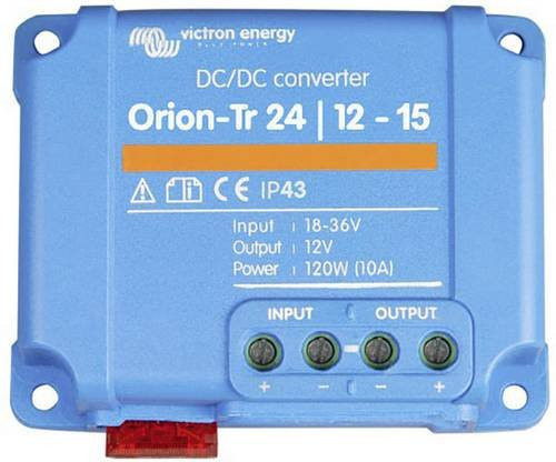 Victron Energy Orion-Tr 24/12-15 DC/DC-Wandler in Blau, 24 V/DC zu 12,5 V/DC, 20A, 120W - Bild 1