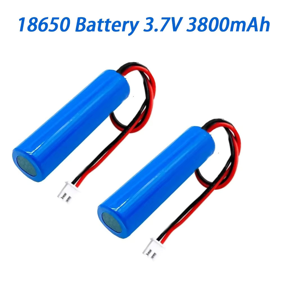 Robinella Lithium-Ionen-Akku 18650 mit 3800 mAh, 3,7 V, Blau - Bild 2
