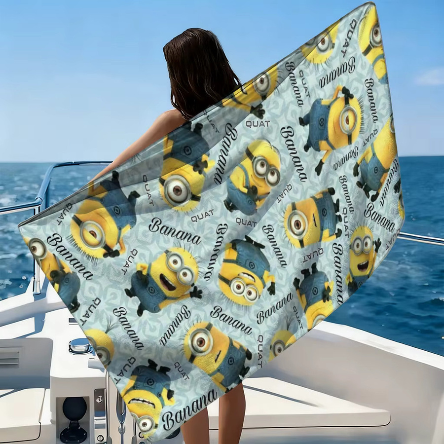 Potdemiel Strandtuch mit Bananamaster-Motiv, schnell trocknend, Multicolour - Bild 2