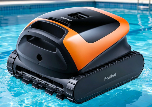 Beatbot Sora 30 Kabelloser Roboter-Poolreiniger in Orange für Innen- und Aufstellpools - Bild 1