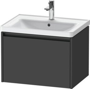 Duravit Waschtischunterschrank Ketho.2 in Grau Matt, wandhängend, B/T/H: 63,4 x 45,5 x 44,0 cm - Bild 1