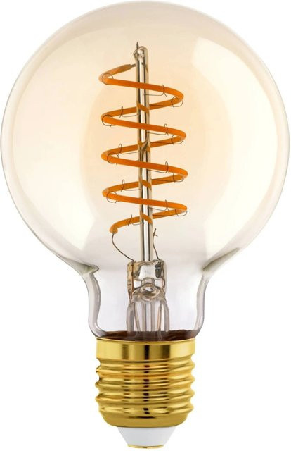 Eglo LED Leuchtmittel E27 Globeform in Transparent, 4 W, 2000 K Warmweiß - Bild 1