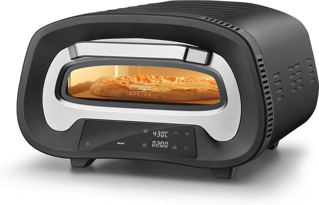 Caso PizzaChef 430° Pizzaofen in Schwarz - Bild 1