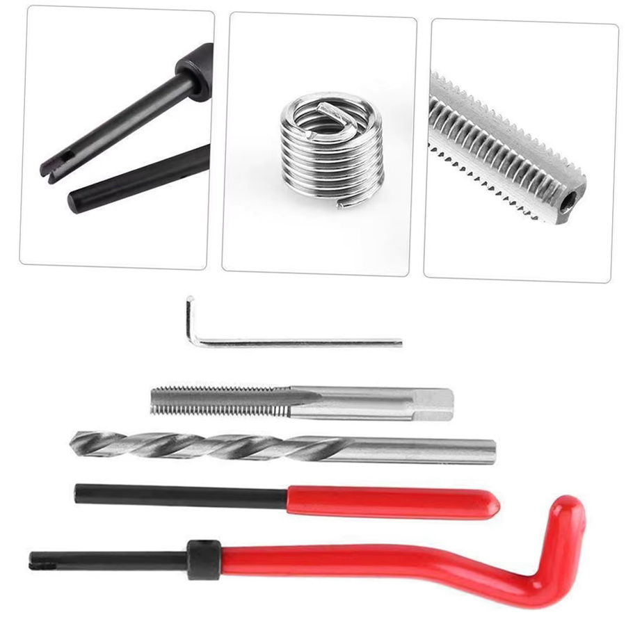 Car Pro 30-teiliges Reparatur-Einsatz-Set mit metrischem Gewinde M3 M4 M7 M9 M11 und M9 x 1,25 Coil Tool - Bild 2