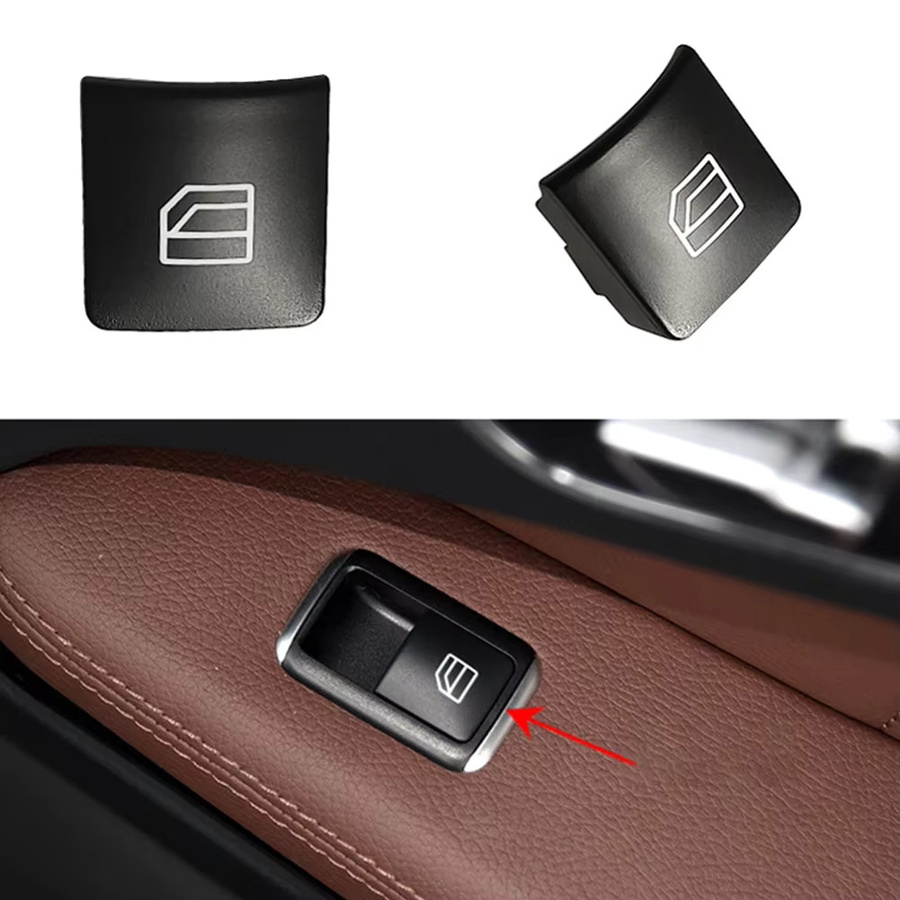 Mercedes Benz Fensterheber Schalter Set in Schwarz für C GLK E W204 - Bild 5