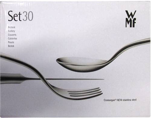 WMF Palma Besteck-Set 30-teilig aus Edelstahl in Silber, poliert - Bild 2