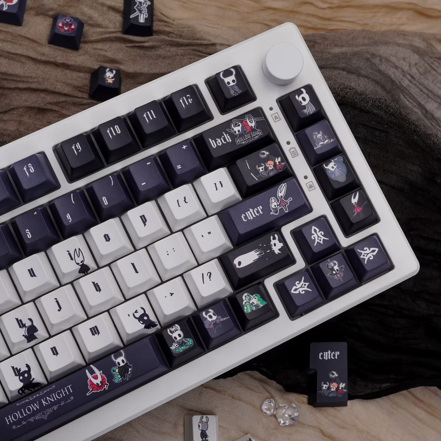 MAIMOOO Hollow Knight Theme Tastenkappen-Set MOA Cherry Profile PBT Custom Keycaps in Multicolour für mechanische Tastaturen - Bild 5