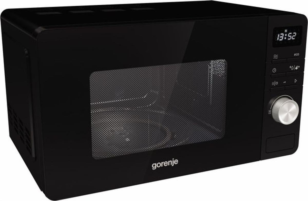 Gorenje Mikrowelle MO 20 A3B Solo in Schwarz mit LED-Display und Automatikprogrammen - Bild 2