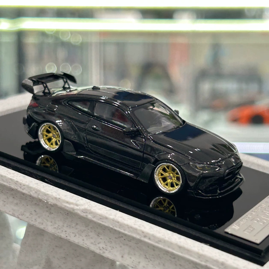 MASSDI SW 1/64 G82 M4 ADRO BODY KIT Breitbau-Umbau, Automodell, Metall, Schwarz - Bild 5